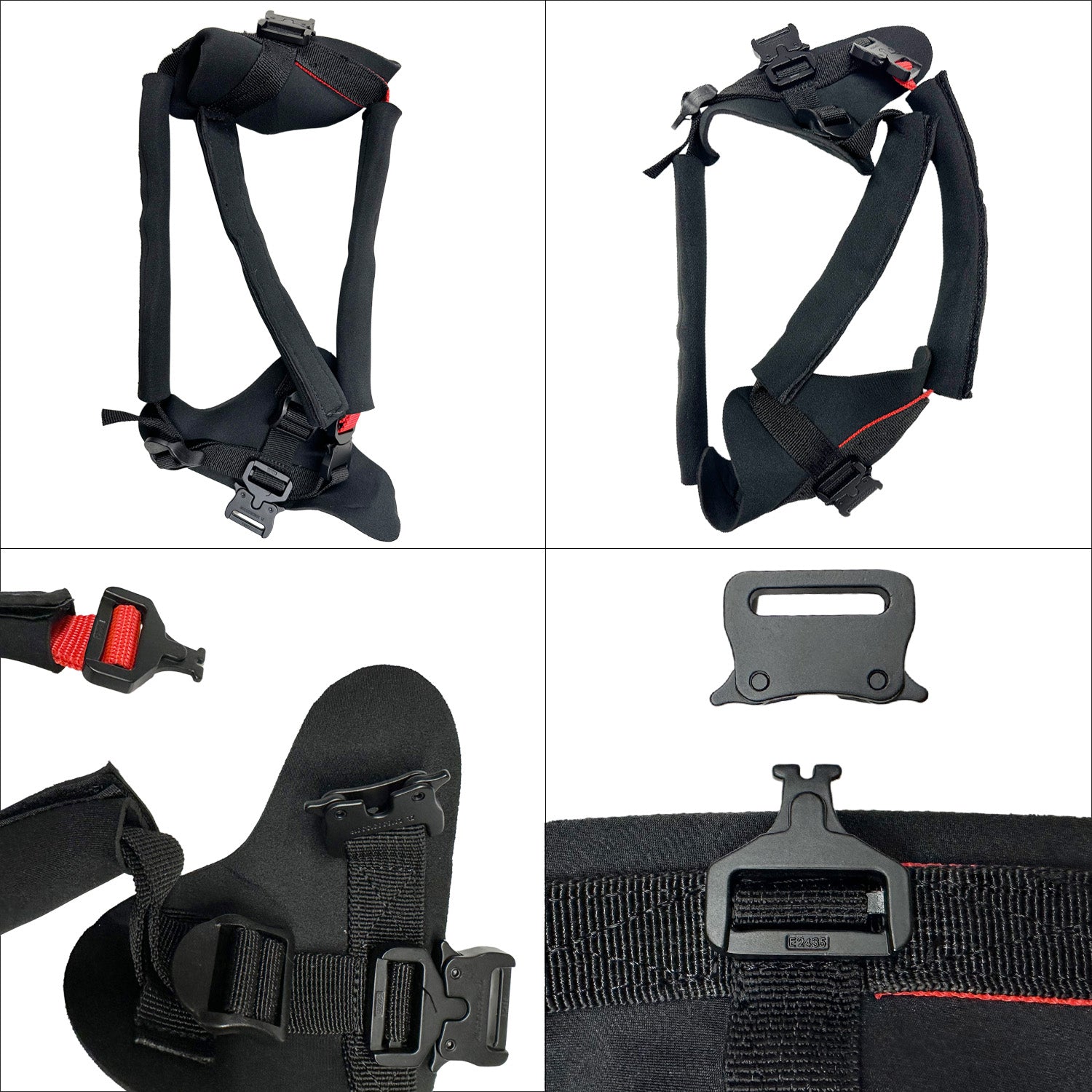 Pro Large Front Harness with Metal Clips